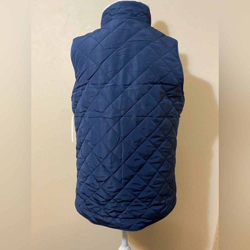 Vest Smiths American Women’s Work-vest NWT Reversible Navy Size medium - Picture 4 of 7